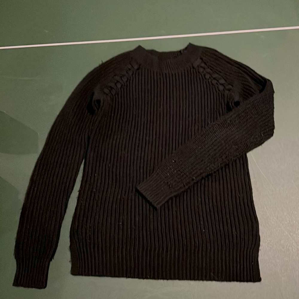 Black sweater